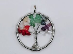 Prívesok Strom života čakrový