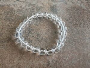 Náramok guličky KRIŠTÁĽ dámsky 8 mm