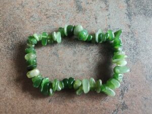 Náramok sekaný NEFRIT dámsky