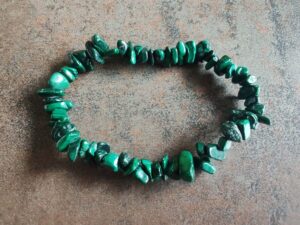 Náramok sekaný MALACHIT dámsky