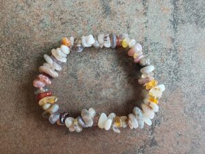 Náramok sekaný ACHÁT dámsky