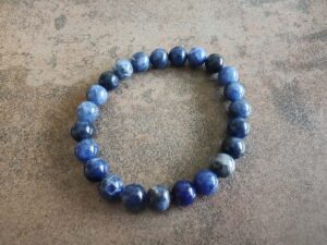 Náramok guličky SODALIT dámsky 8 mm