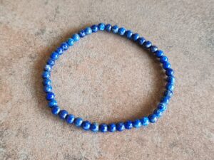 Náramok guličky Lapis Lazuli dámsky 4 mm