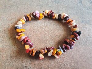 Náramok sekaný JASPIS mokait dámsky